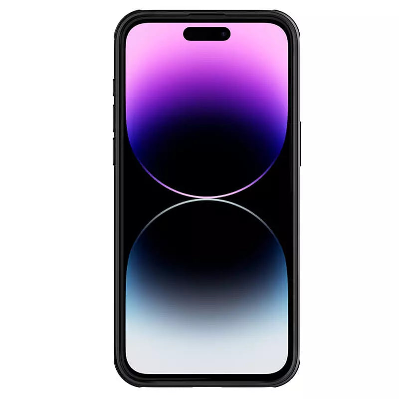 apple cover Full frontal view of the iPhone screen with CamShield Pro case installed for iphone 15 pro max cover