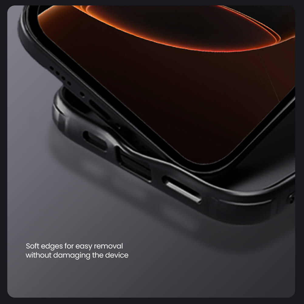 Soft edges of iPhone case for iphone 16 cover being removed flexible mobile cover with zero device damage assurance