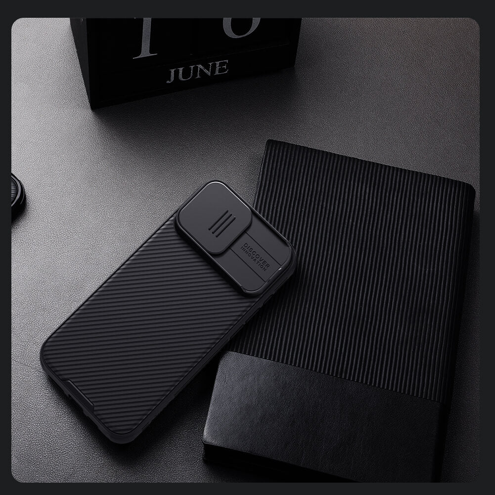 iPhone Cover | Nillkin CamShield Pro Case for iPhone 16 Series - Camera Protection & Sleek Design
