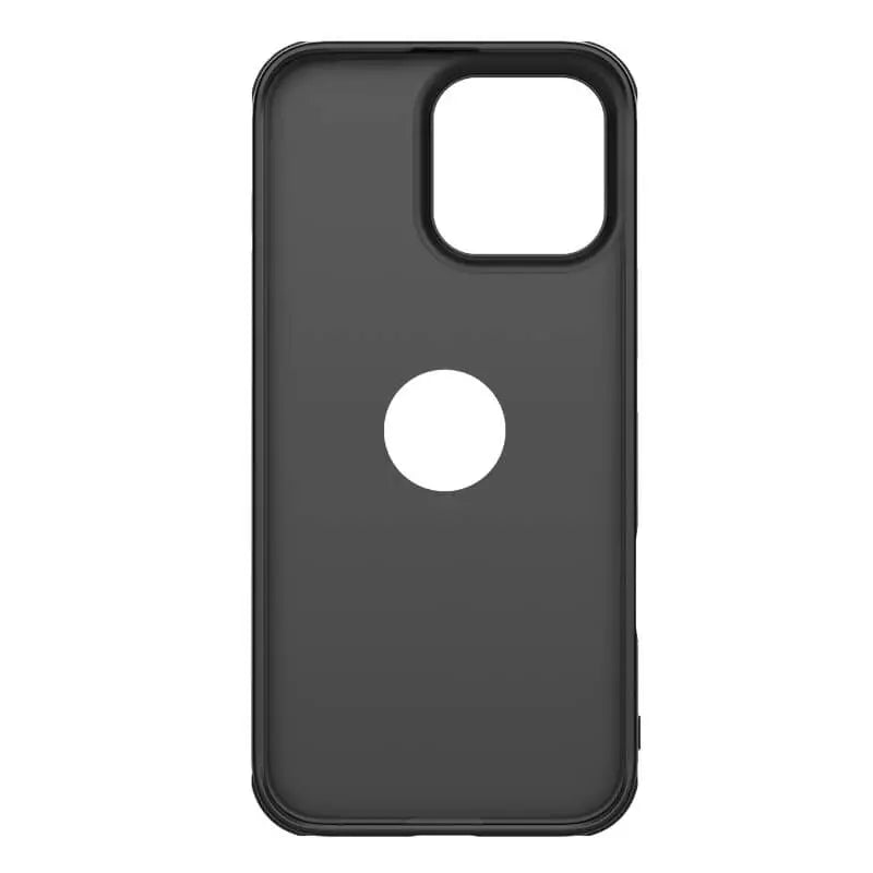 Inside view of Nillkin mobile cover for iphone 16 cover showing flexible TPU shell and precise cutouts minimalist iPhone case.