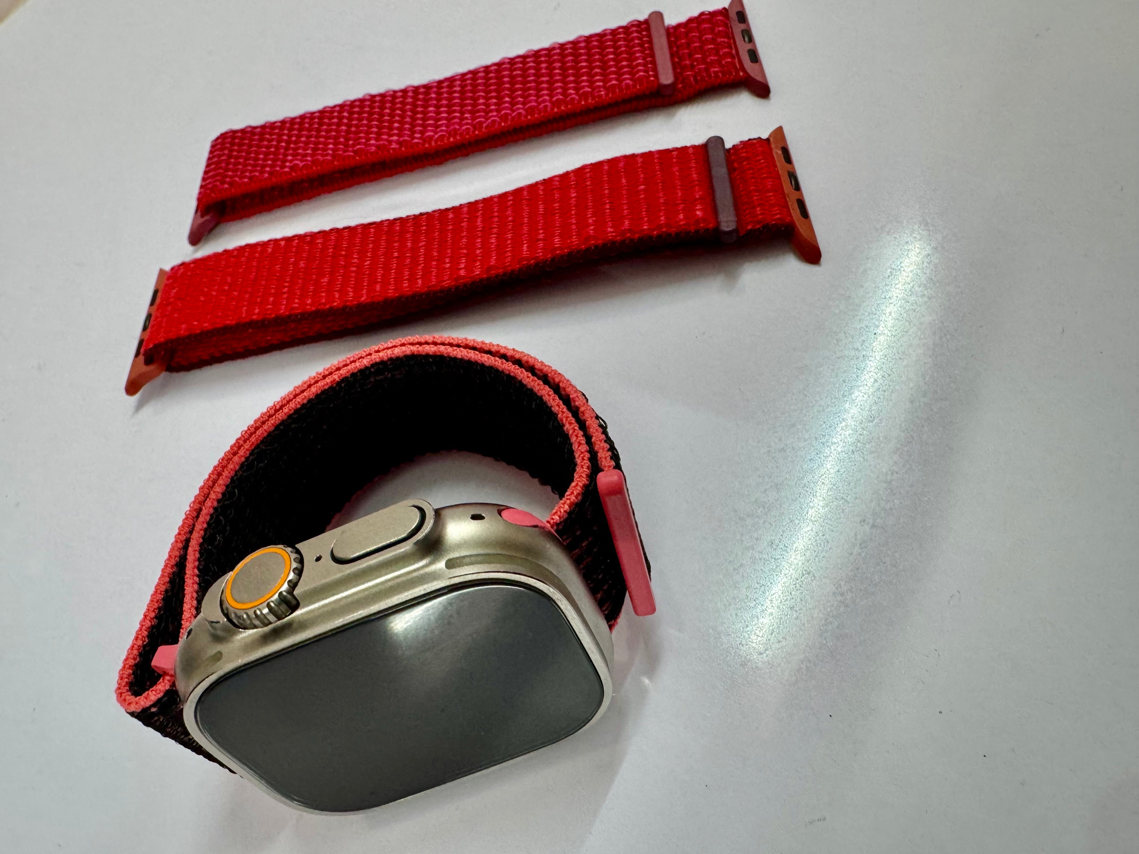 Apple Watch Strap | Nylon Braided Velcro Loop Band 42/44/45mm