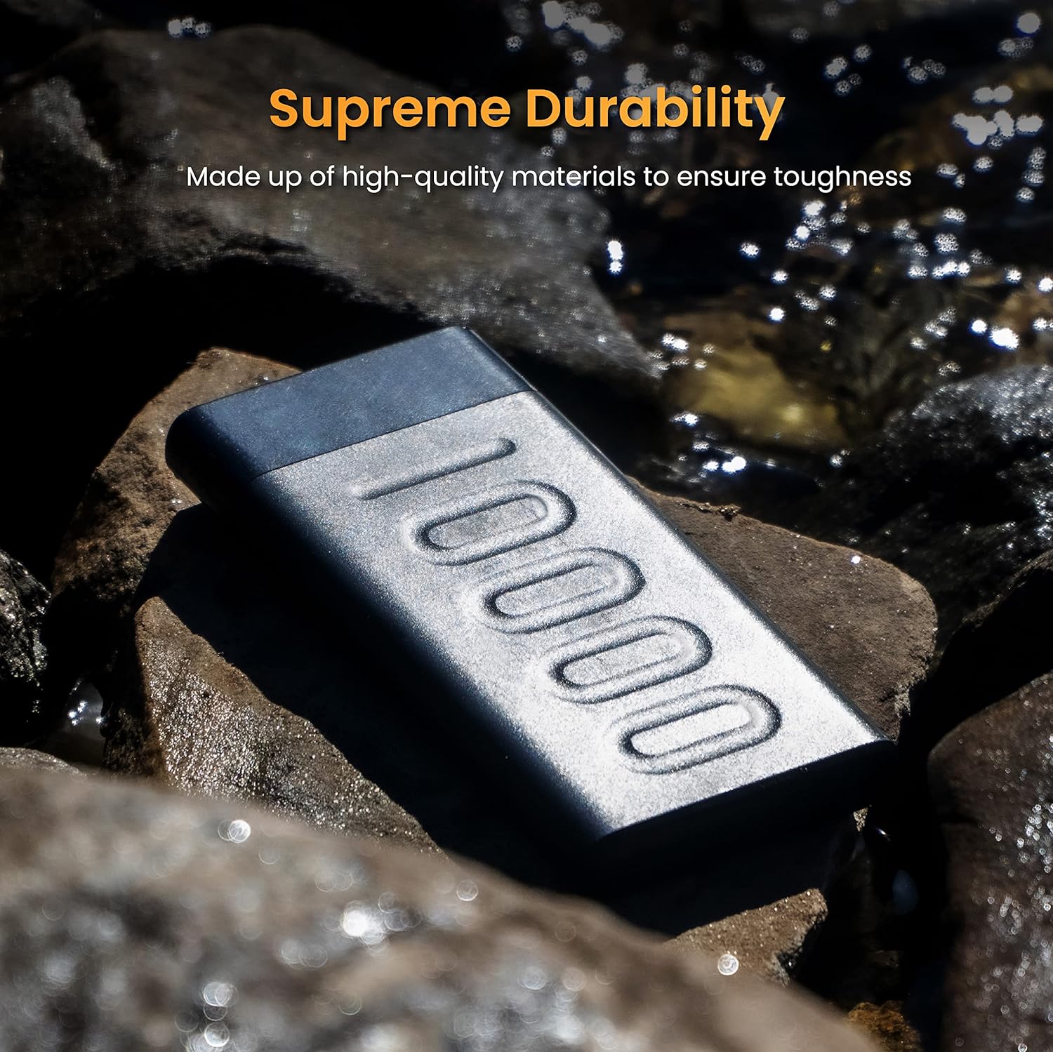 Durable powerbank , designed with premium materials for long-lasting performance.