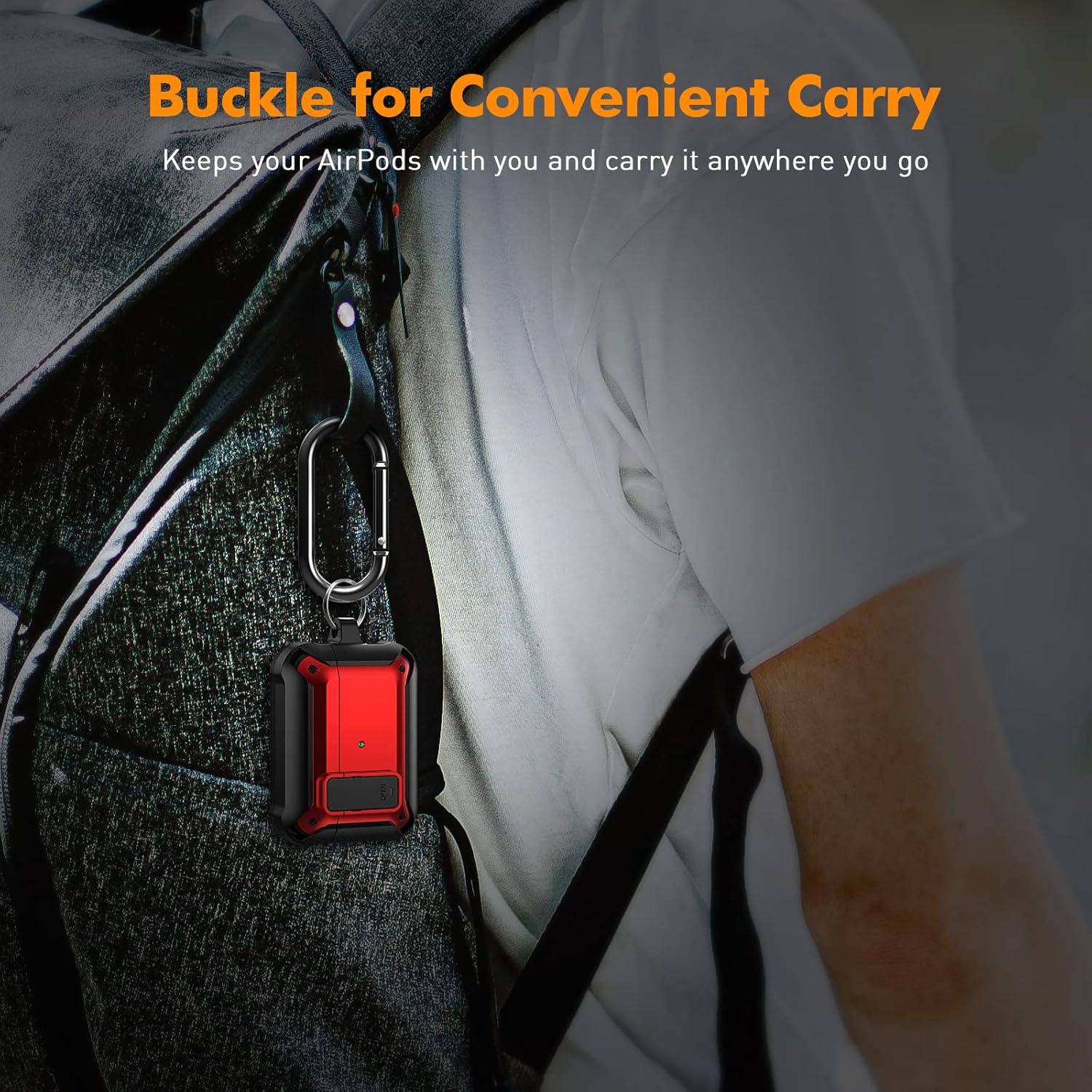 Adventure Ready airpod pro case with Military Grade Protection