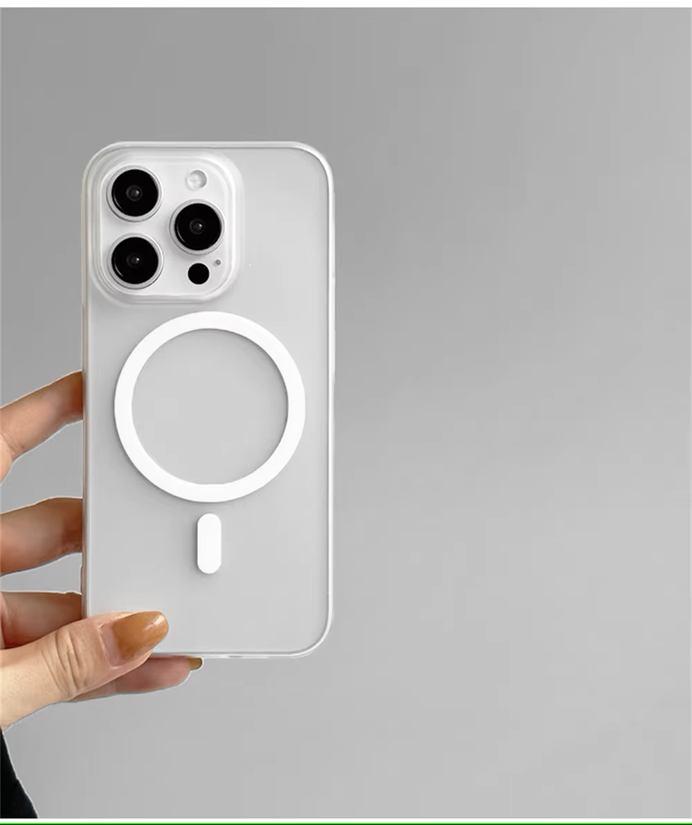 Elegant and ultra thin iPhone case with a frosted matte finish, iphone 16 pro max case providing durability and precise cutouts for seamless usability