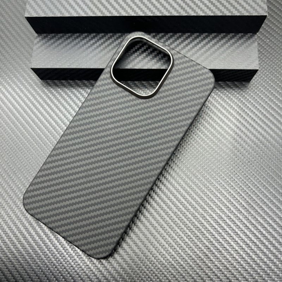 Ultra slim iPhone case with carbon fiber texture, iphone 15 pro max cover offering lightweight durability and scratch resistance
