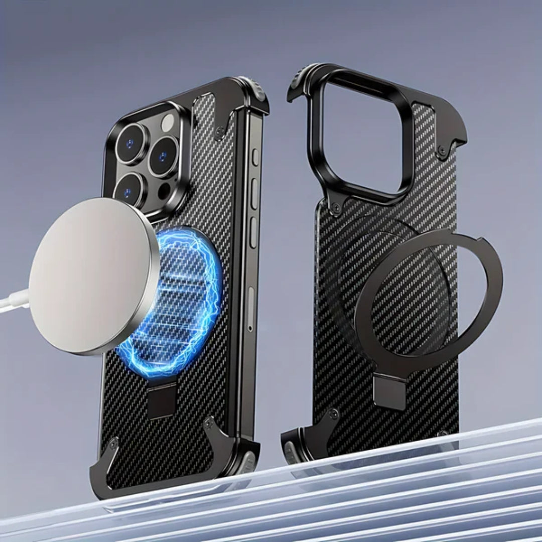 Shock absorbing iPhone case with protective corner guards and raised lens bezel for 14 pro max cover
