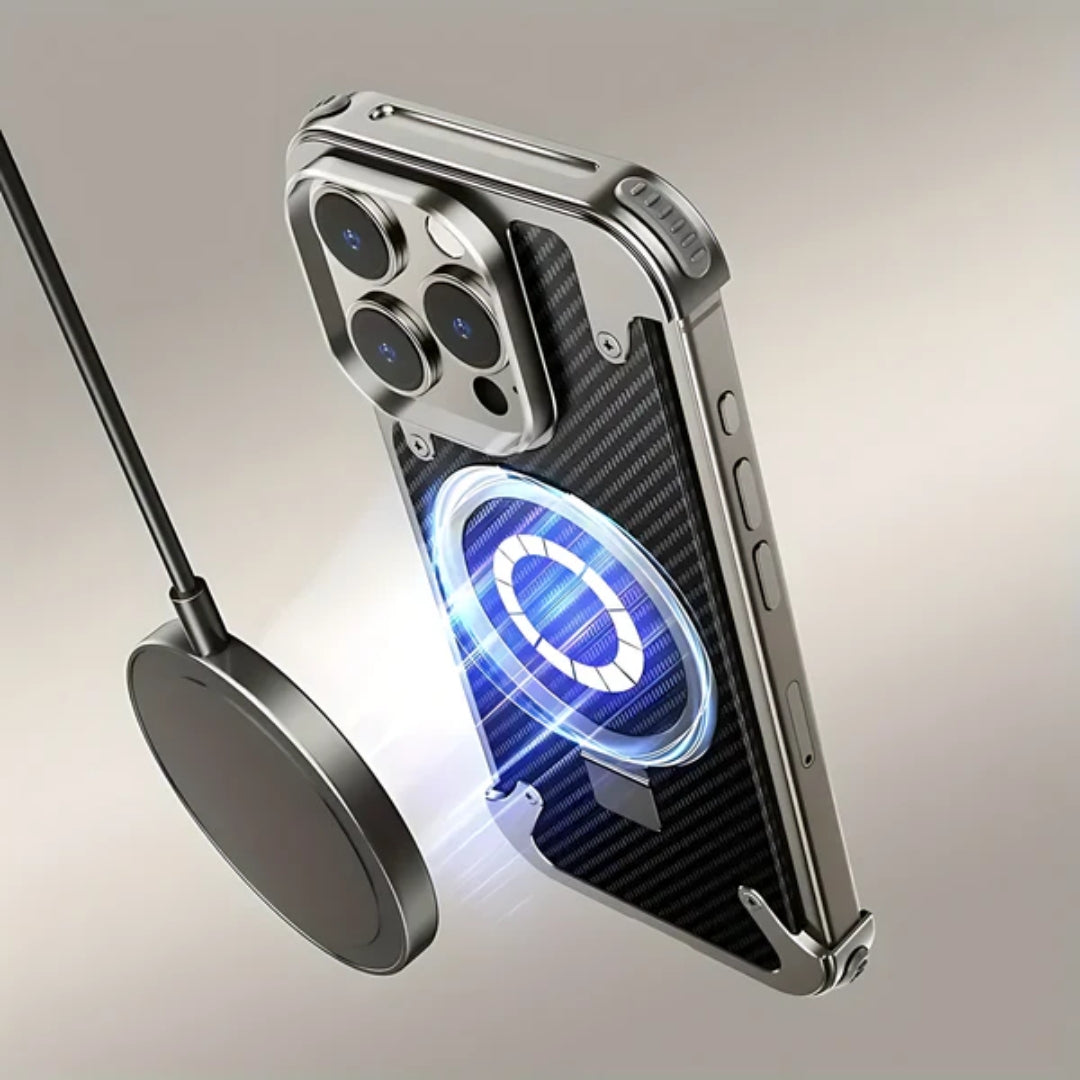 Built in MagSafe magnetic coil ensures fast, secure charging without removing the protective iphone 15 pro max cover