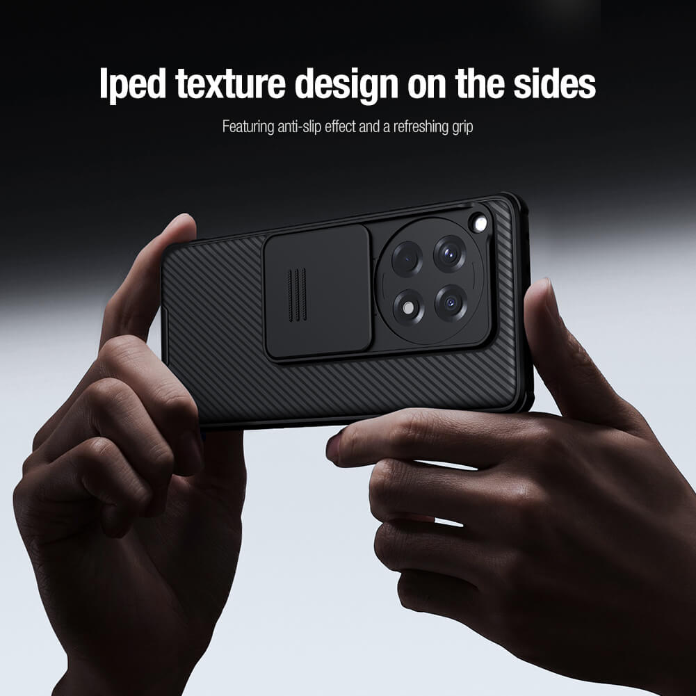 The Phone case is built with anti slip texture on the sides for a firmer and more secure grip for OnePlus 12R