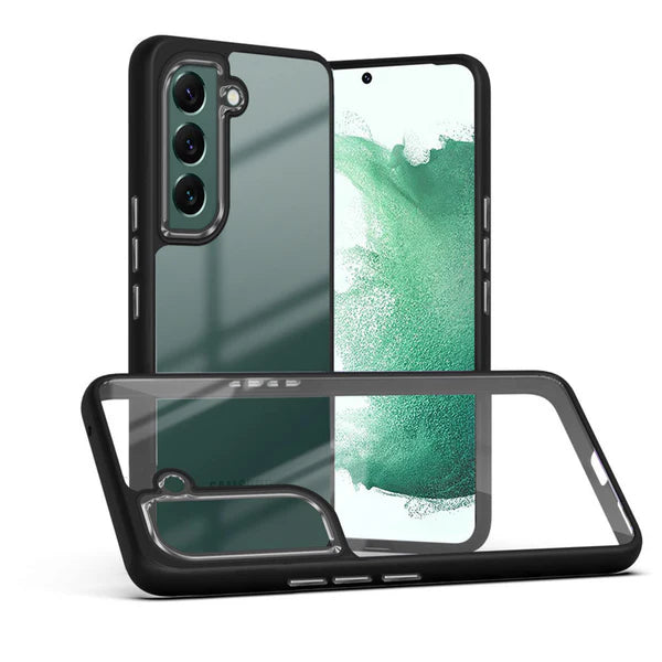 Samsung Cover | Shockproof Metallic Chrome Case for Galaxy S Series – Durable & Stylish Protection