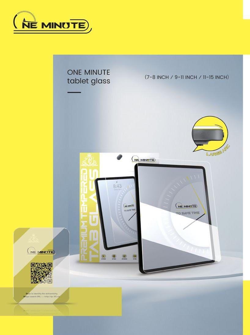 Premium 2.5D curved tempered glass for tablets, featuring bubble free installation and enhanced touch sensitivity.