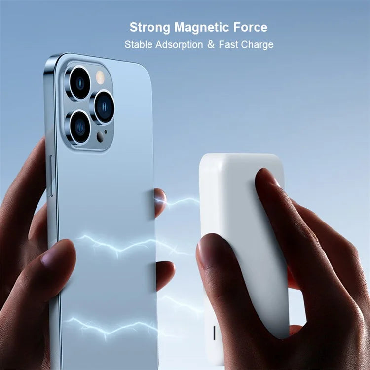 XUNDO XDCH 047 power bank, 10000mAh, supports wired wireless charging with strong magnetic force