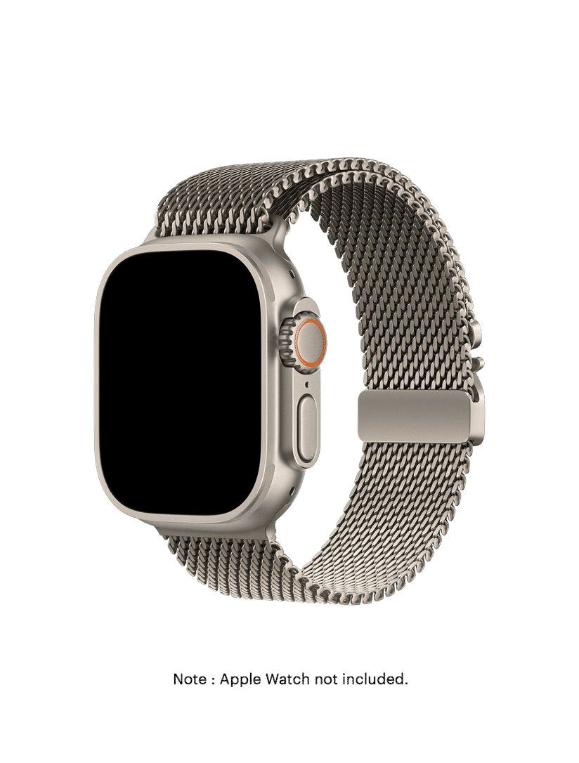 Apple Watch Strap | Milanese Loop 2.0 Apple Watch Band - Stainless Steel & Stylish Design