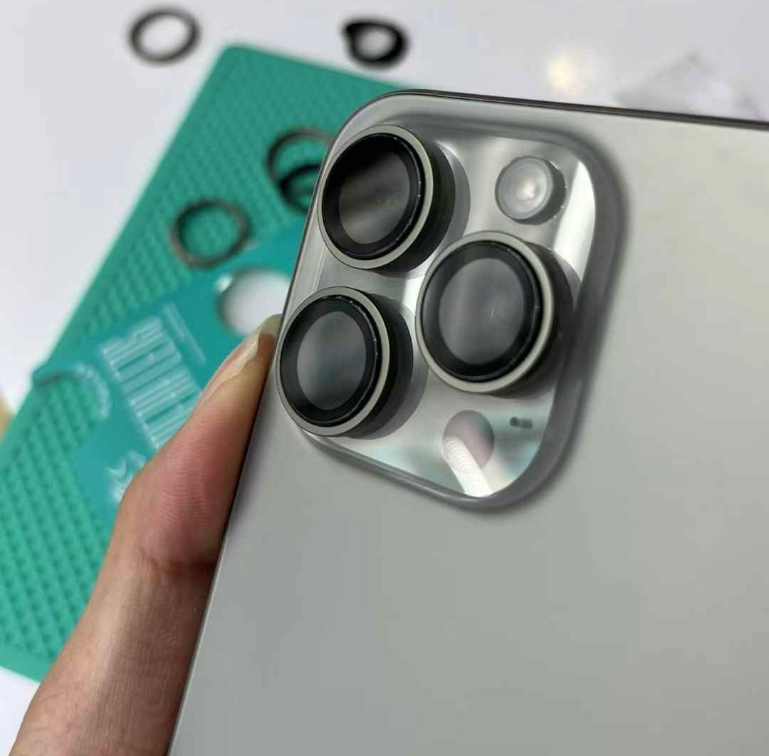After applying a camera lens for iphone, the iPhone camera remains crystal clear and protected from everyday wear