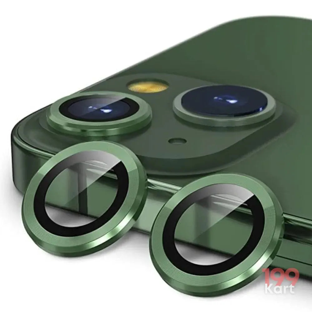 Protective green camera lens for iphone, offering high quality defense against dust, scratches, and fingerprints