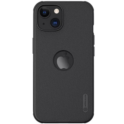 Matte black Apple cover for iphone 15 cover with dual camera cutout minimal iPhone case by Nillkin
