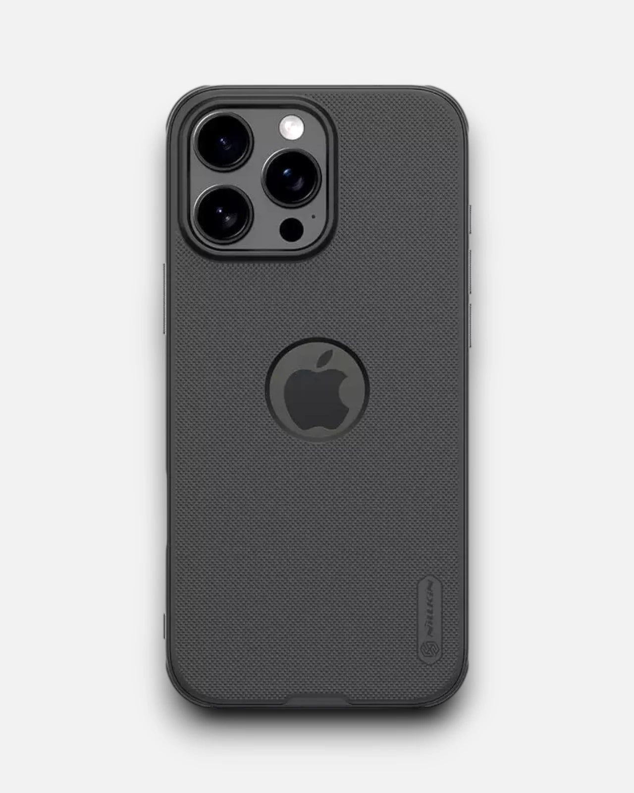 Nillkin black iPhone cover for iphone 16 pro max cover with triple camera layout durable and stylish apple cover