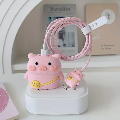 Silicone Cable Protector for iPhone Charger/ Adapter 20W