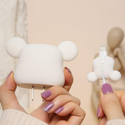 Silicone Cable Protector for iPhone Charger/ Adapter 20W