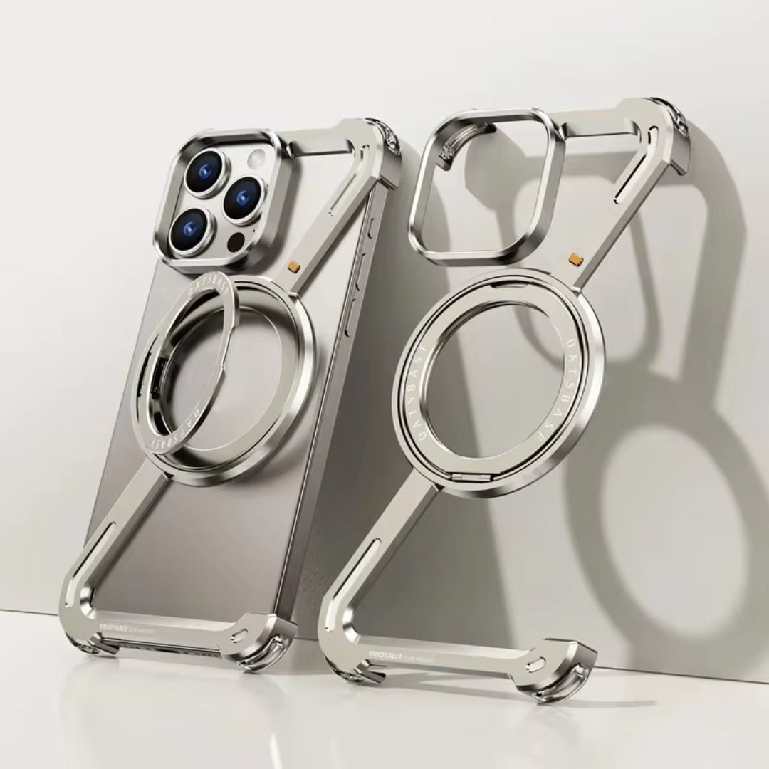 Z-Shape Metal iPhone Cover 15 Pro Max Case 199Kart