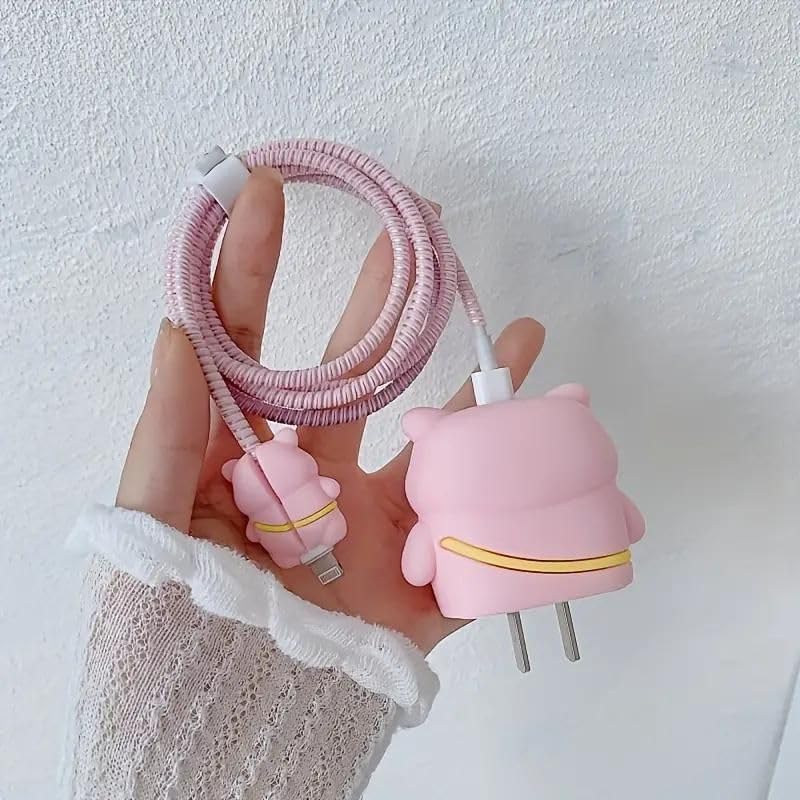 Silicone Cable Protector for iPhone Charger/ Adapter 20W