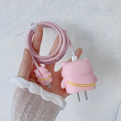 Silicone Cable Protector for iPhone Charger/ Adapter 20W