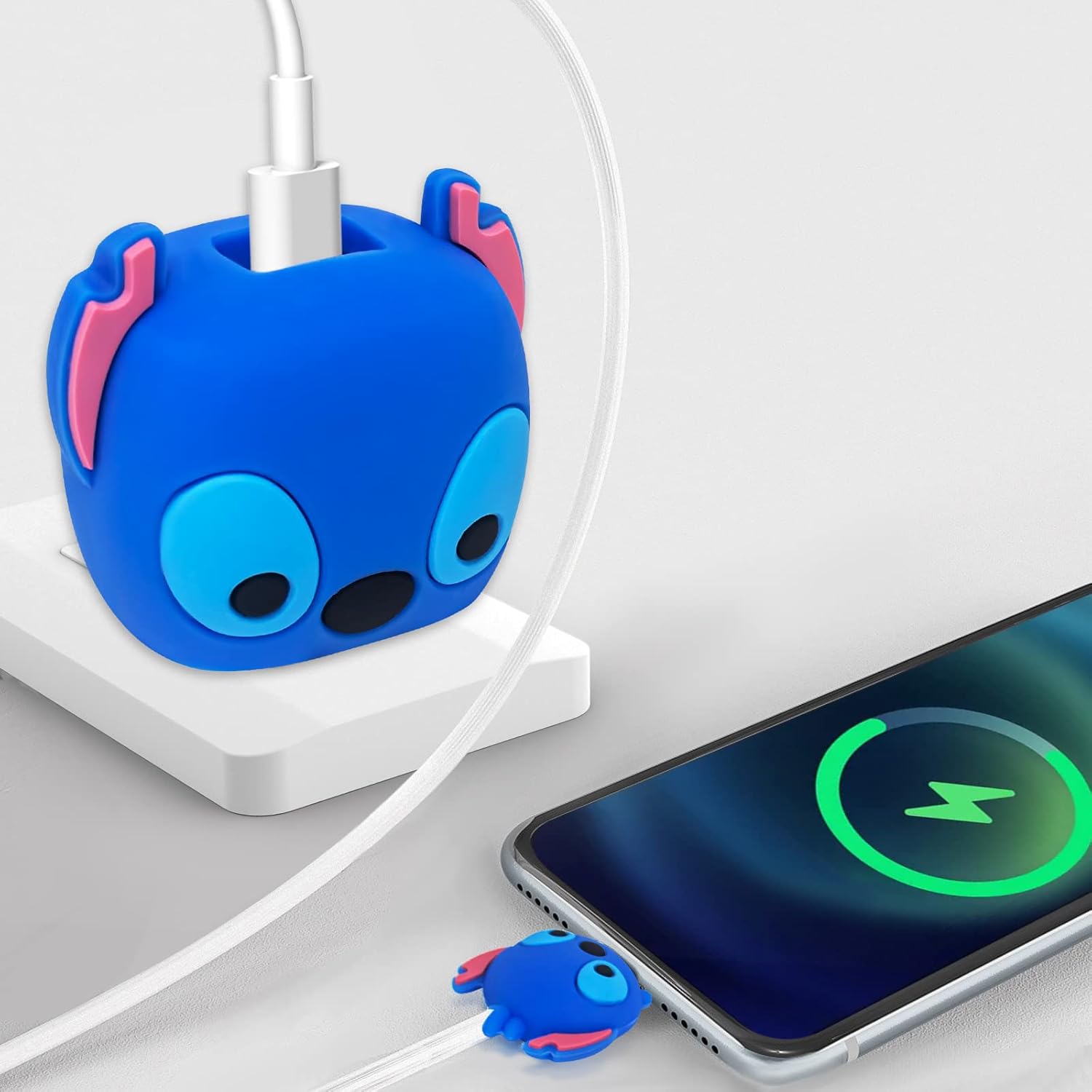 Silicone Cable Protector for iPhone Charger/ Adapter 20W