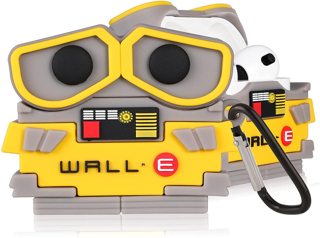 Cute 3D robot airpod pro case,  fun and protective airpods case cover with a unique design