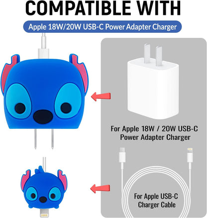 Silicone Cable Protector for iPhone Charger/ Adapter 20W