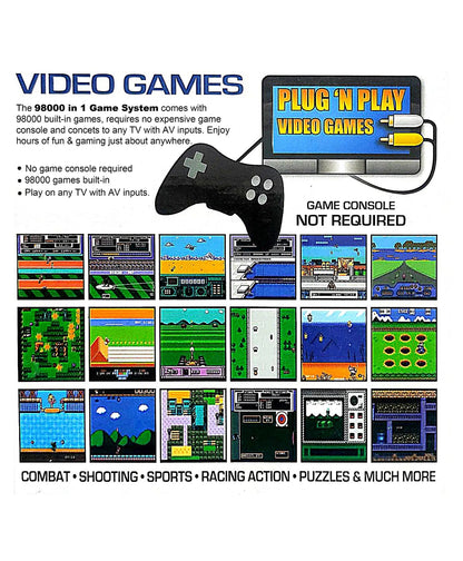 Retro console game for tv.