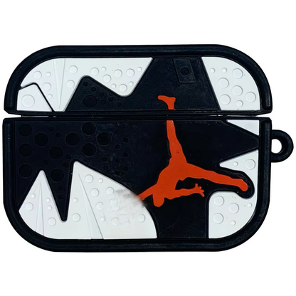 Premium airpods cover case with sports shoe theme, scratch resistant and trendy
