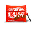 Cute KitKat style airpods pro gen 2 case, fun and protective apple airpods pro cases with a keychain attachment