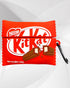 Cute KitKat style airpods pro gen 2 case, fun and protective apple airpods pro cases with a keychain attachment