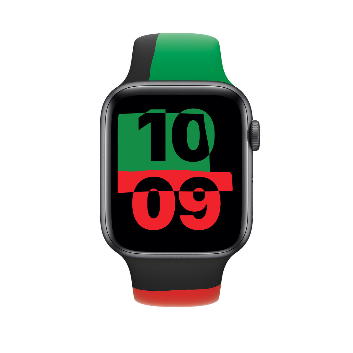 Multicolor Silicone Apple Watch Band with  apple watch straps Unique Pattern