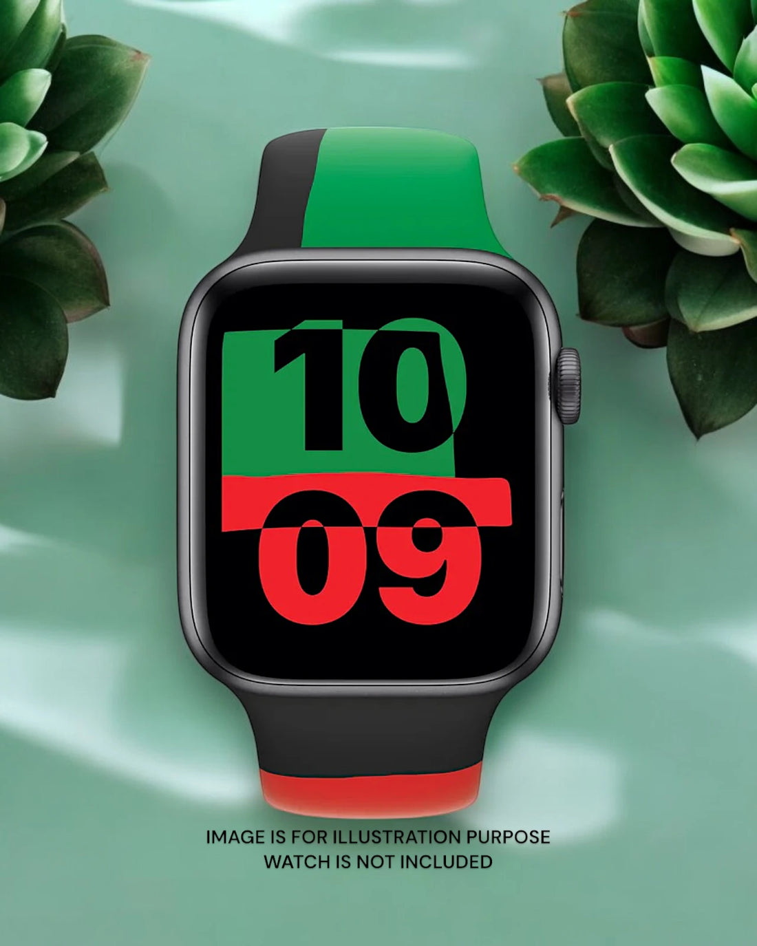 Multicolor Silicone Apple Watch Band with  apple watch straps Unique Pattern