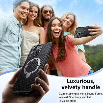 Soft silicone edge carbon fiber iPhone case, iphone 15 pro max cases designed for easy installation and a smooth, comfortable feel.