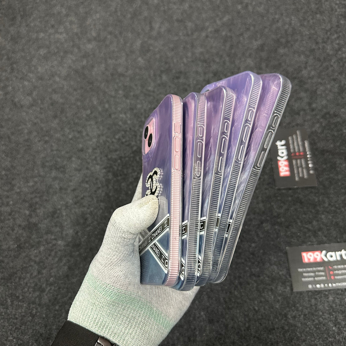 Elegant designer iPhone cover with Chanel branding, iphone 16 case crafted with electroplated edges and precise cutouts for easy access.