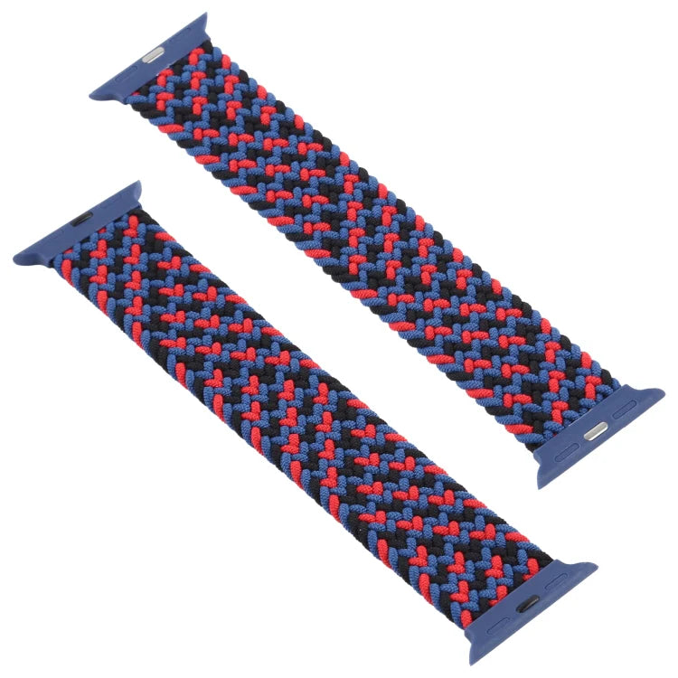 Apple Watch Strap | Nylon Braided Single Loop Band 38/40mm (S) (Camouflage Blue)