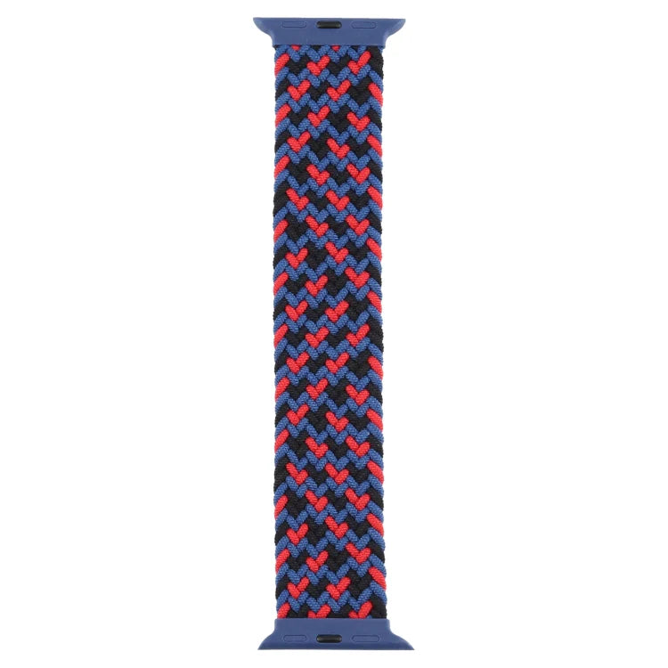 Apple Watch Strap | Nylon Braided Single Loop Band 38/40mm (S) (Camouflage Blue)