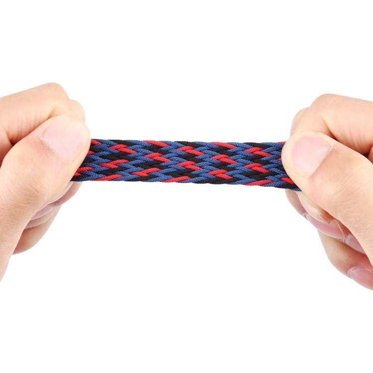 Apple Watch Strap | Nylon Braided Single Loop Band 38/40mm (S) (Camouflage Blue)
