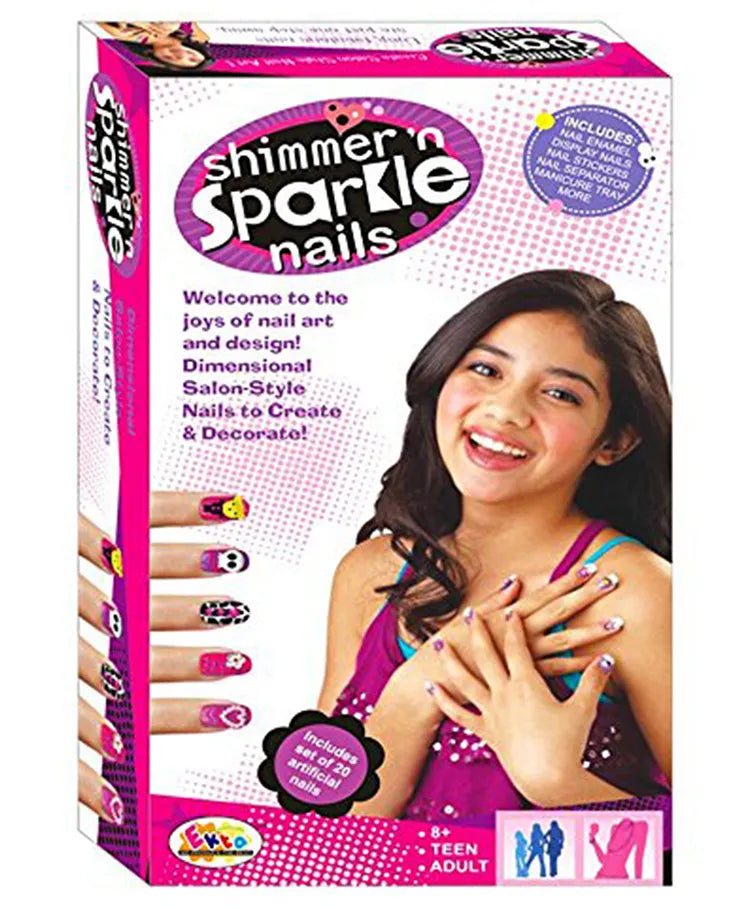DIY Nail Art Set   Shimmer &