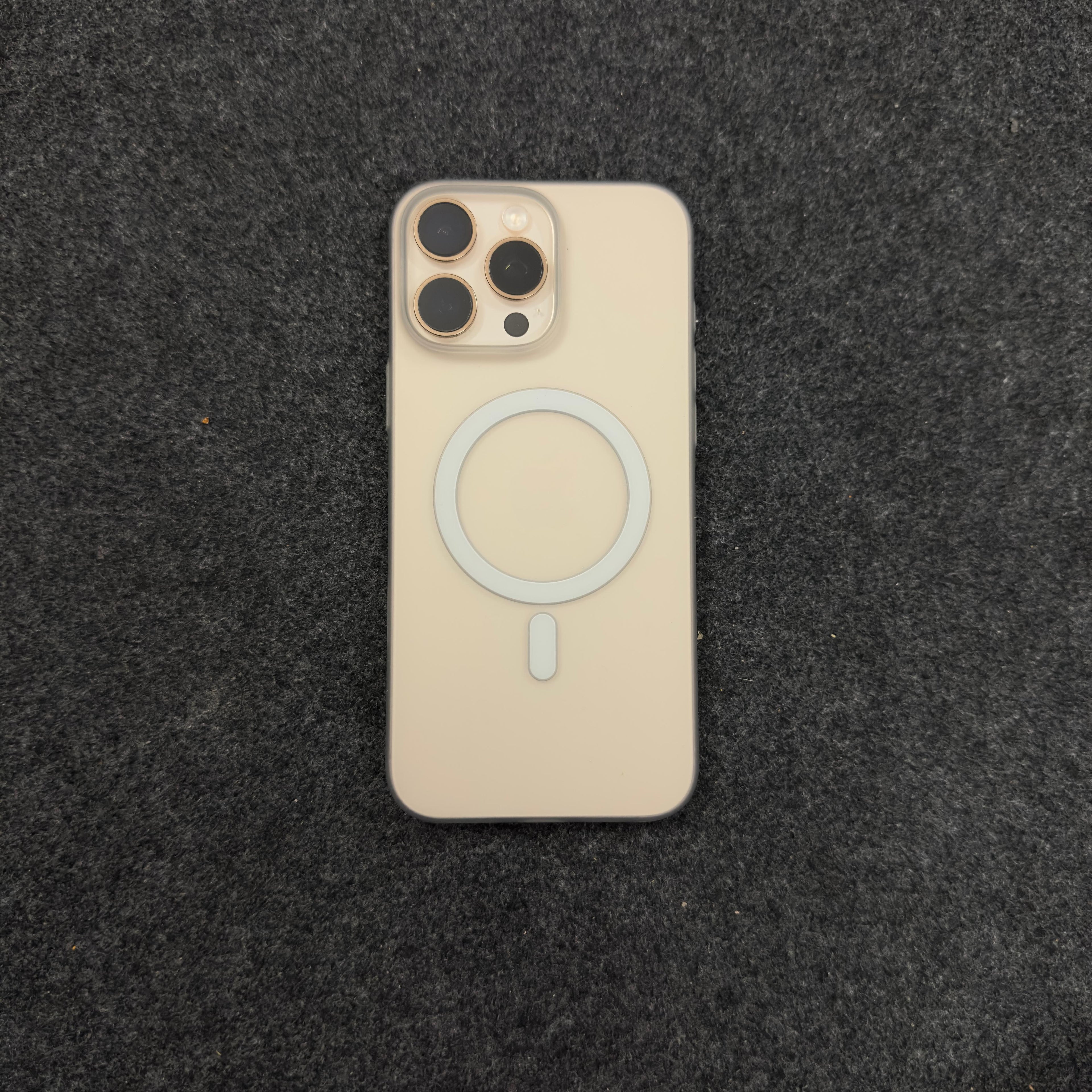Minimalist beige MagSafe iPhone cover with a sleek design and seamless fit for ultimate device safety for iphone 15 covers