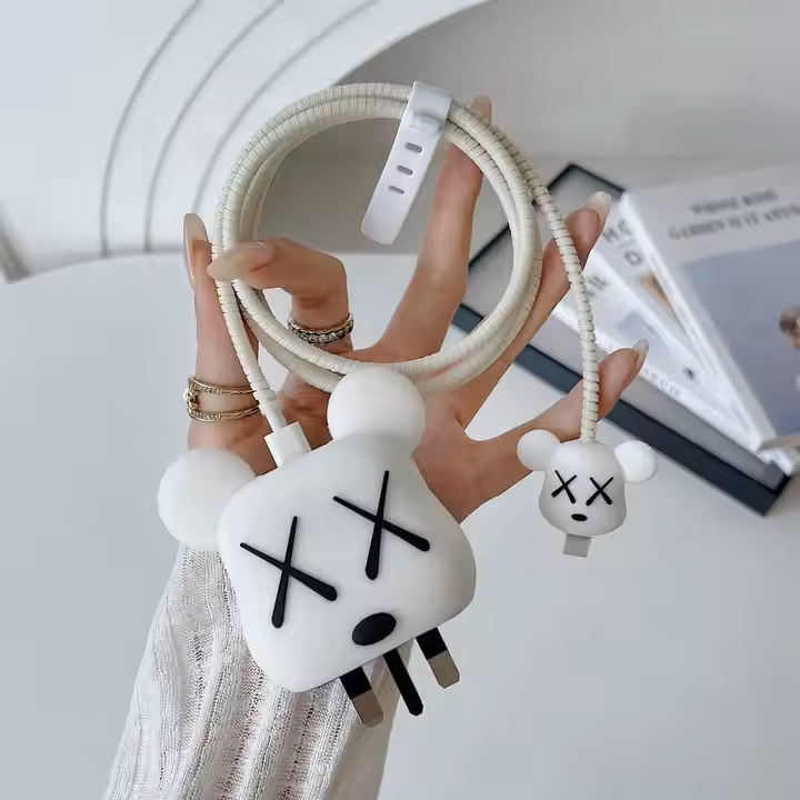 Silicone Cable Protector for iPhone Charger/ Adapter 20W