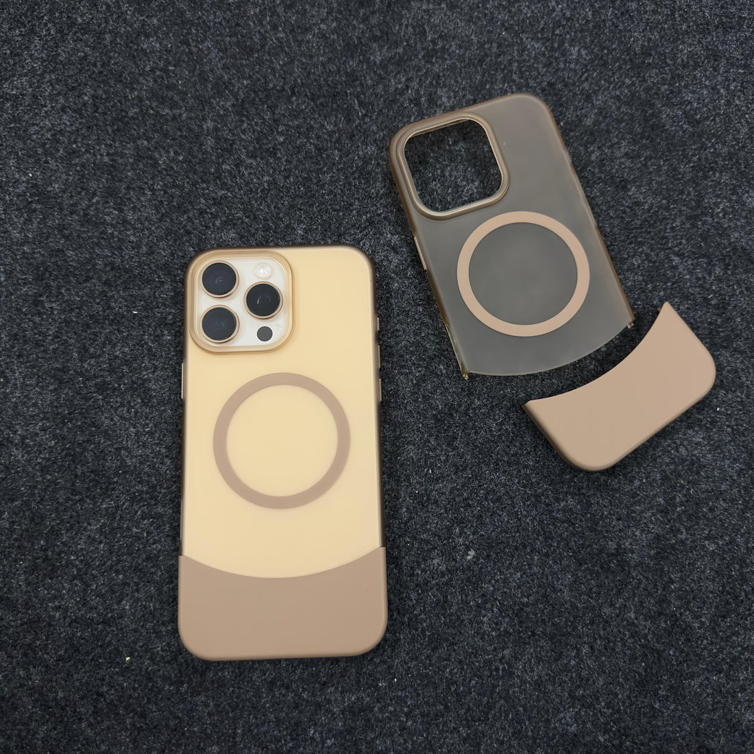 Shockproof iPhone case with detachable lower bumper for easy installation and full body coverage, designed to safeguard against daily impacts for iphone 16 pro case