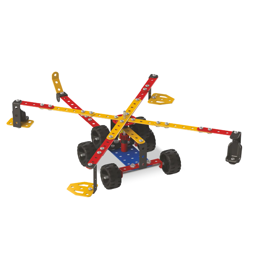 Zephyr Mechanix Advance Smart Bag Construction Toy, Building Blocks, DIY Toy-249 Pieces