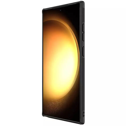Angled front view of s24 ultra cases india covered with a durable protective samsung cover.