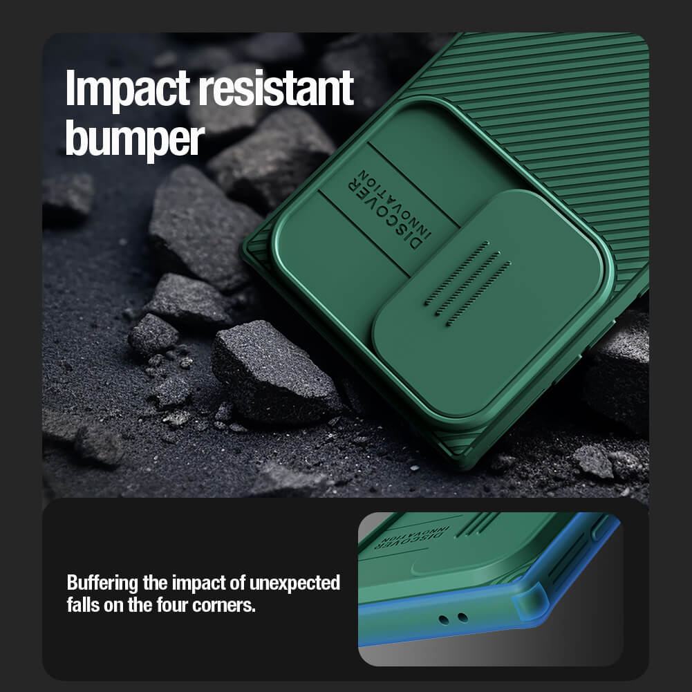 Rugged green Samsung cover with shockproof corners and impact s24 ultra cases india with resistant camera slider
