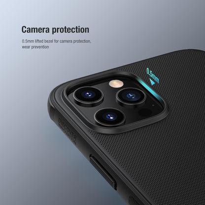  Close up of camera lens protection in Nillkin iPhone case for iphone 12 cover 0.5mm raised bezel for camera safety