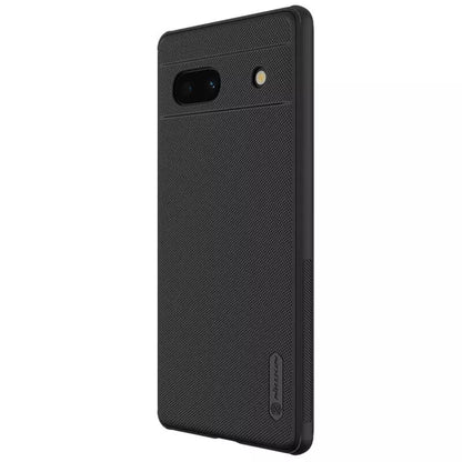 Black textured protective case for Google Pixel 7a slim yet rugged for daily use