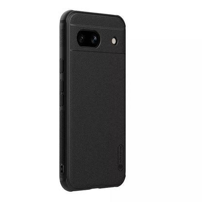 Matte black mobile cover for  Google Pixel 8A cover with precise cutouts. Slim and lightweight, offering superior grip and durability