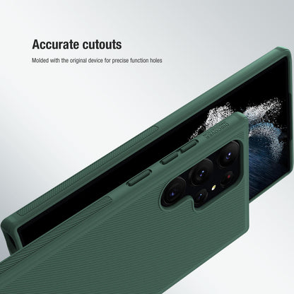  Green matte finish phone cover showcasing precise cutouts for easy access to volume and power buttons for s23 ultra cover